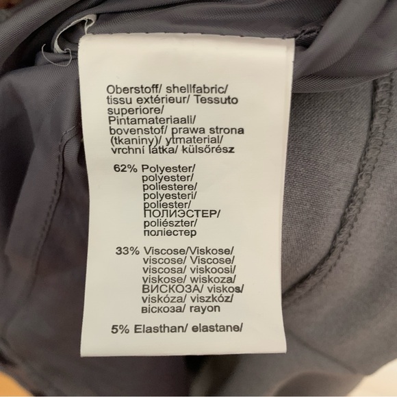 VENUS Gray Square Neck Cap Sleeve Midi Bodycon Dress Women’s Size 4 - Picture 7 of 8